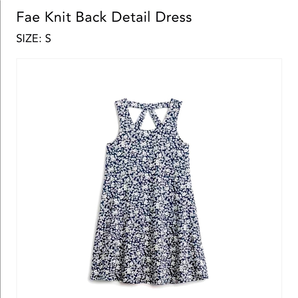 NWT 🌟 Fortune and Ivy Fae Knit Women’s Dress Size S Black and White floral